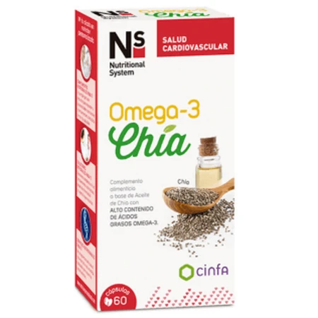 NS Omega 3 Chia 60 capsules