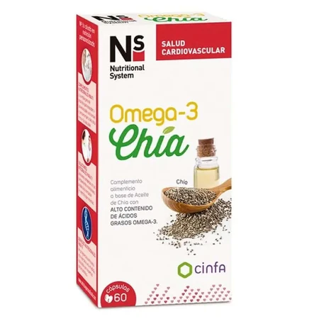 NS Omega 3 Chia 60 capsules