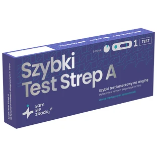 Integra Test Strep A, rapid cassette test for tonsillitis, 1 piece
