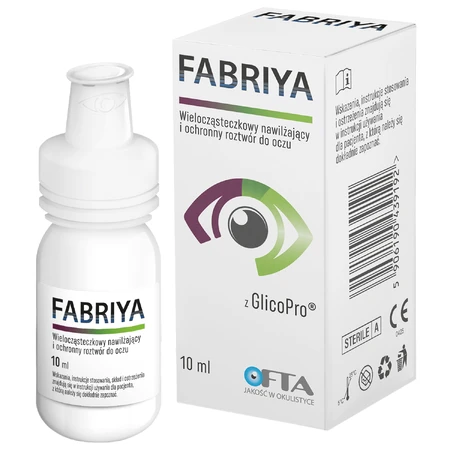 Fabriya, colirio, solución multipartículas, 10 ml