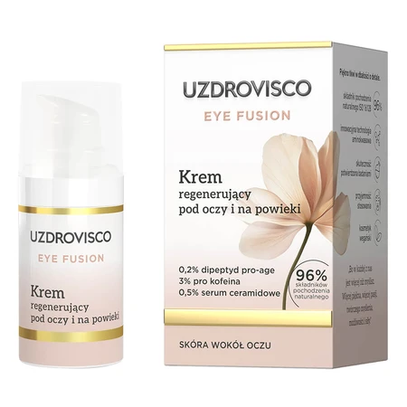 Uzdrovisco Eye Fusion, regenererende oog- en ooglidcrème, 15 ml