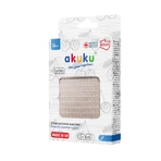AKUKU, bolsa de agua caliente con huesos de cereza, beige, 13 x 16 cm, 1 unidad