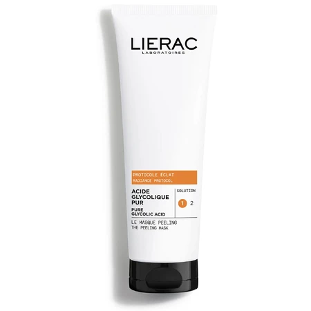 Lierac Protocole Attivazione della luminosità, maschera peeling all'acido glicolico, 75 ml