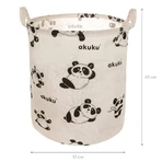 Ackuku, collapsible toy basket, panda, 1 piece