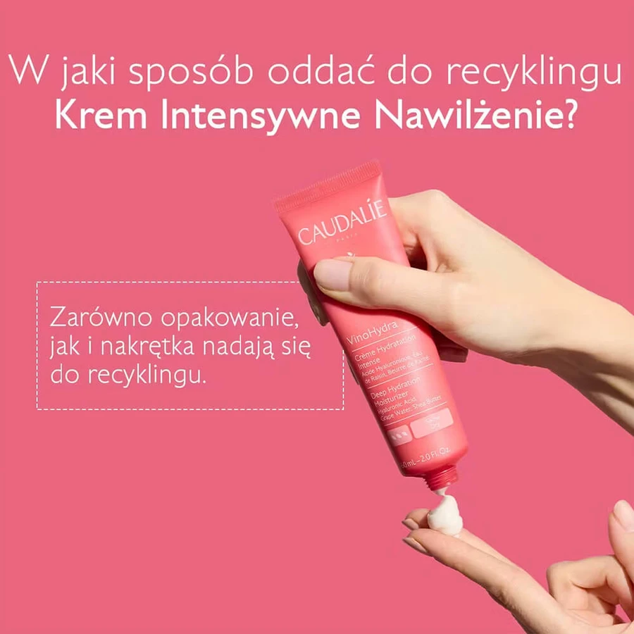 Caudalie VinoHydra, intensive moisturizing face cream, 60 ml