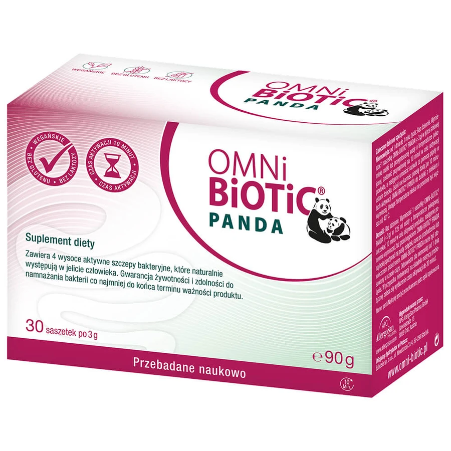 OmniBiotic Panda, poeder, vanaf de geboorte, 3 g x 30 sachets