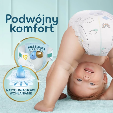 Pampers Premium Care, scutece, mărimea 7, 15+ kg, 32 buc
