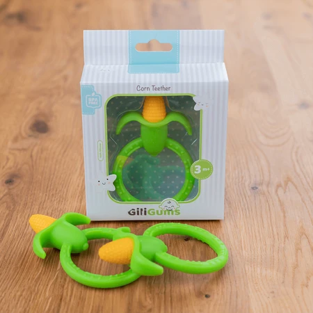 Dumel GiliGums, teether, Corn, from 3 months, 1 piece