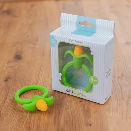 Dumel GiliGums, teether, Corn, from 3 months, 1 piece