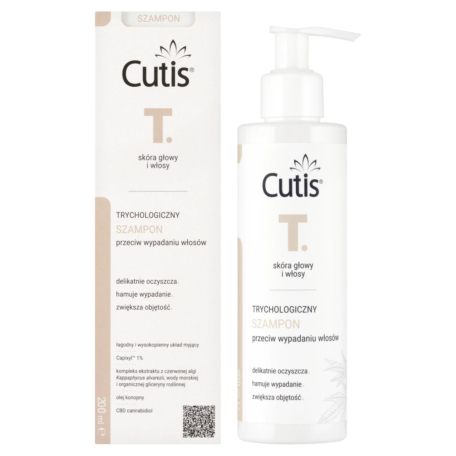Cutis T, trichologische shampoo tegen haaruitval, 200 ml
