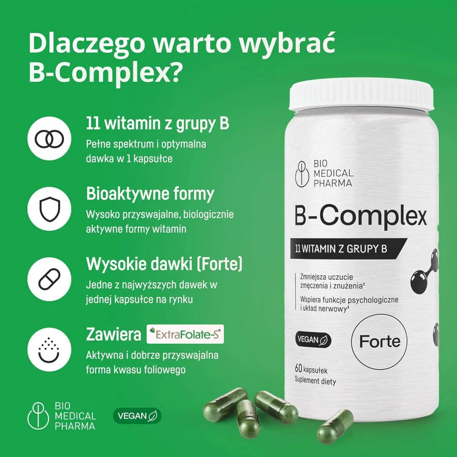 Complejo B, 60 cápsulas