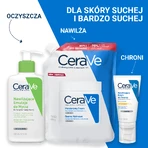 CeraVe, lozione idratante viso e corpo con ceramidi, pelle secca e molto secca, riserva, 454 g