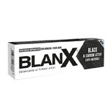 Toothpaste with natural activated charcoal, 75 ml, Blanx Black