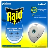 Raid Night & Day, insecticide electrofumigant cartridge, 1 piece
