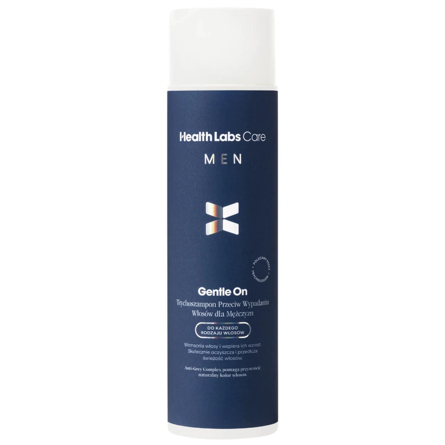 Health Labs Gentle On, anti haaruitval trichocampoo voor mannen, 250 ml
