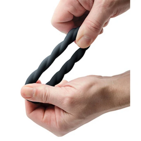 Rocks-Off Twisted, erection ring, black