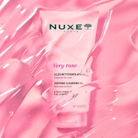 Nuxe Very Rose, soothing face wash gel, 150 ml