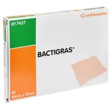 Bactigras, paraffin dressing, sterile, 10 cm x 10 cm, 10 pieces