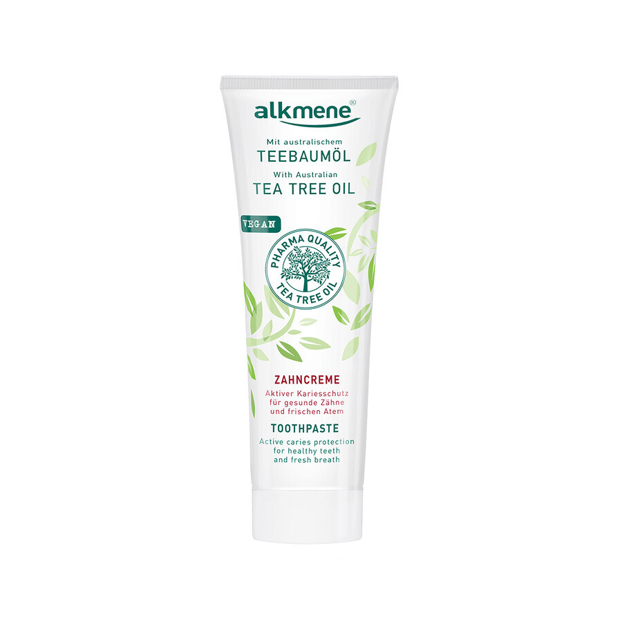 Dentifrice à l&#39;huile d&#39;arbre à thé, 100 ml, alkmène