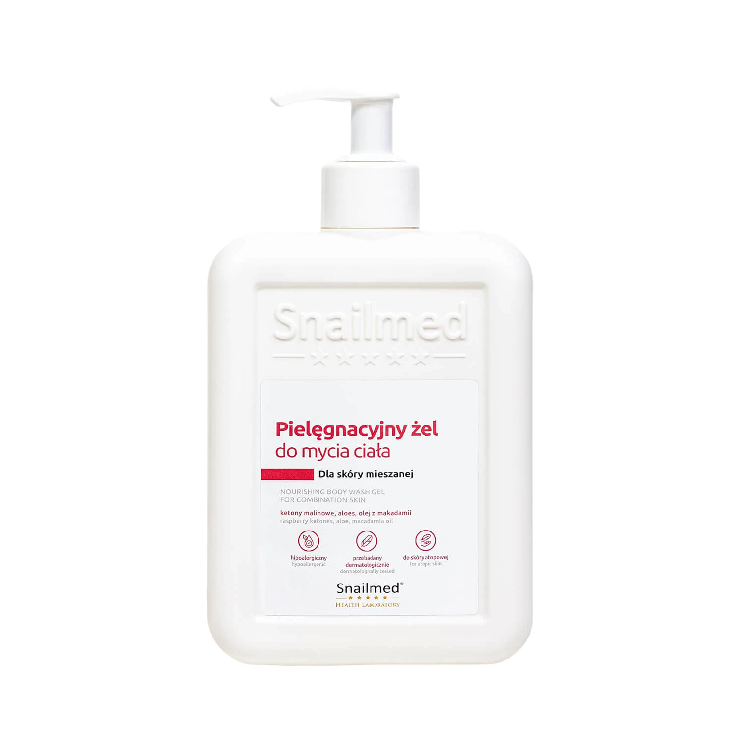 Snailmed, verzorgende body wash gel, 320 ml