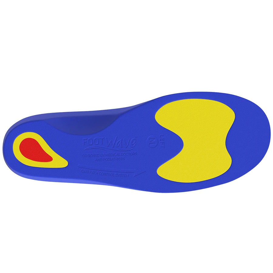 FootWave Kids Supi, orthopädische Einlagen, funktionelle Valgität der Füße und Knie, Plattfuß, Kinder, 32-34, 1 Paar