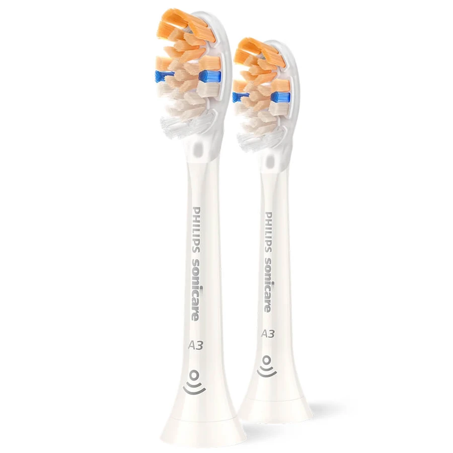 Philips, Ersatzaufsätze für Sonicare A3 Premium All-in-One Schallzahnbürste, weiß, 2 Stück