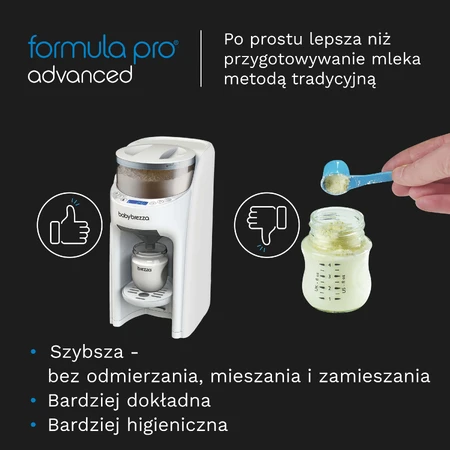 Baby Brezza Formula Pro Advanced, melkdispenser, wit