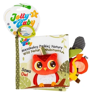 Dumel Jolly Baby, cuaderno sensorial, habitantes de la fauna, desde el nacimiento, 1 unidad