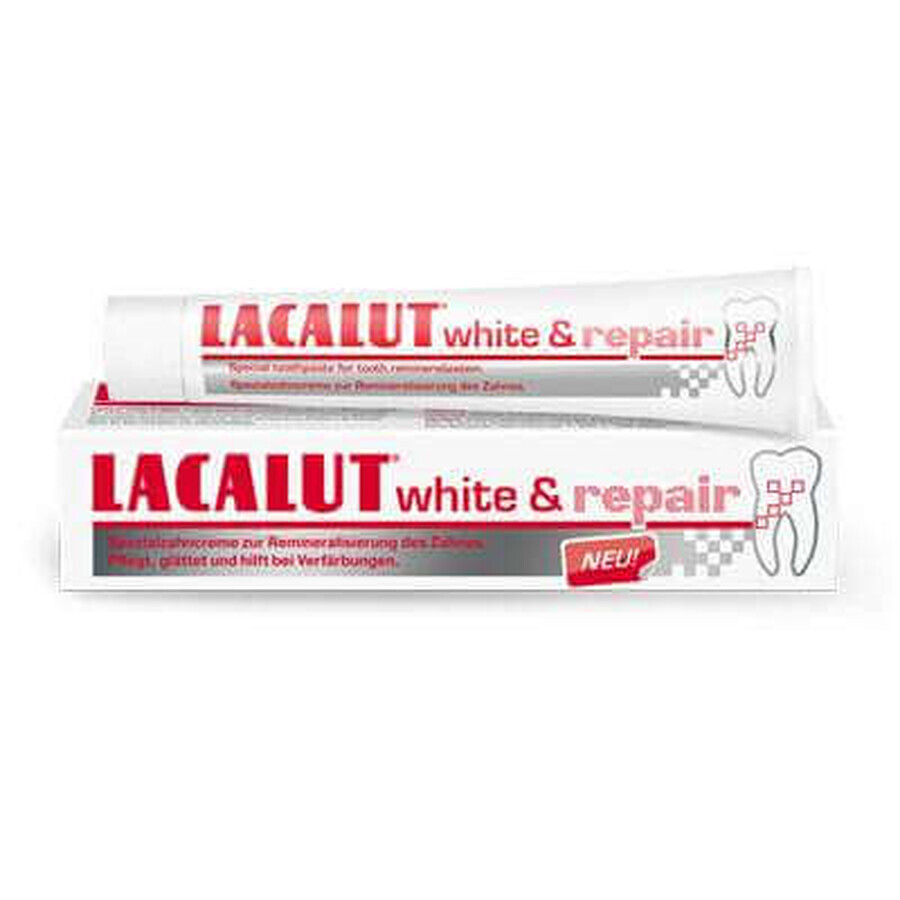 Lacalut Witte Herstellende Tandpasta, 75 ml, Lacalut