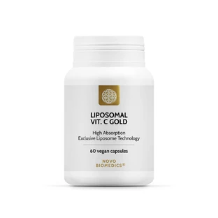 Liposomal Vit. C Gold, 60 cápsulas, Novo Biomedics