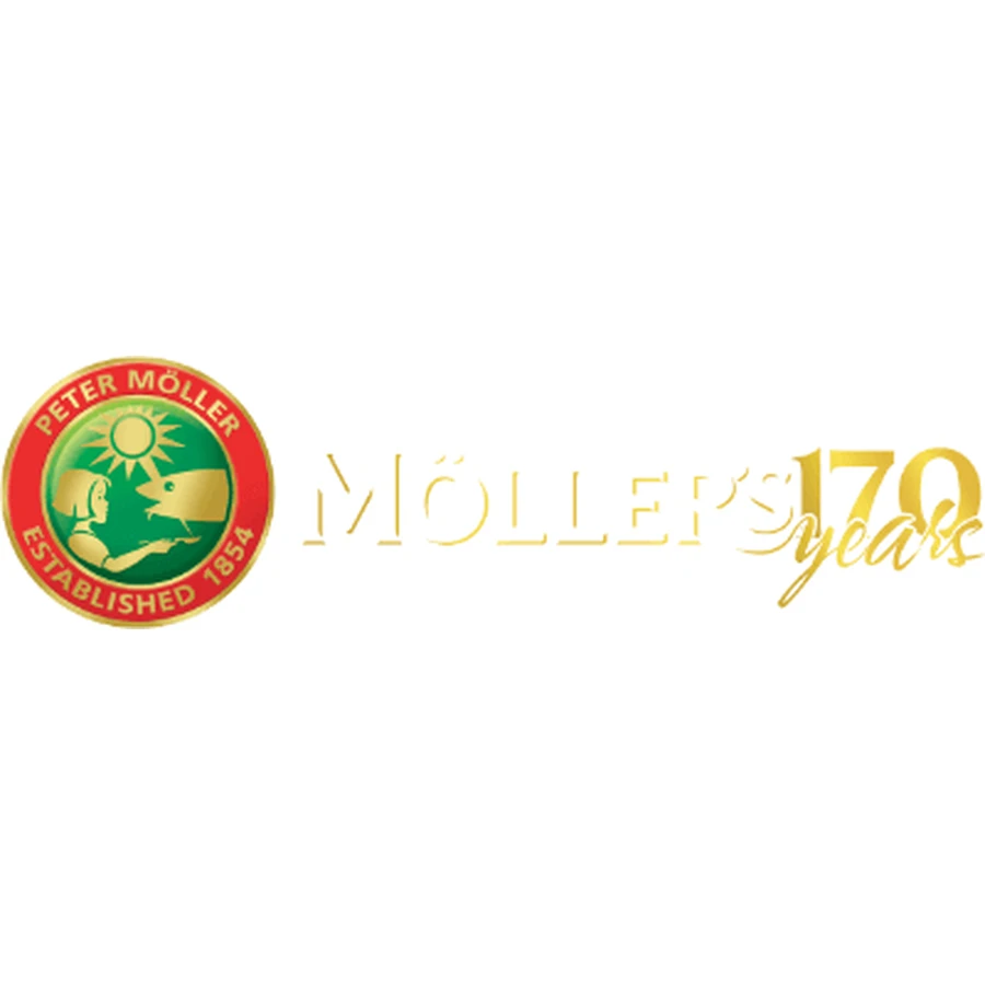 Omega 3 gummy fish, +3 years, Passion Fruit, 27 jellies, Moller's