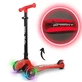 LED opvouwbare step met verlicht platform Sparky, + 3 jaar, Rood, Milly Mally