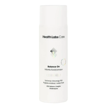 Health Labs Balance On kit, prebiotische vochtinbrengende trichocampoo, 250ml + conditionerende conditioner voor de haarschacht, 200ml + haartulband gratis