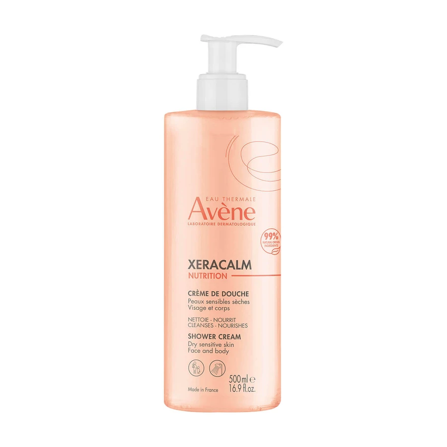 Avene Xeracalm Nutrition set, loțiune hidratantă, 400 ml + cremă de duș, 500 ml