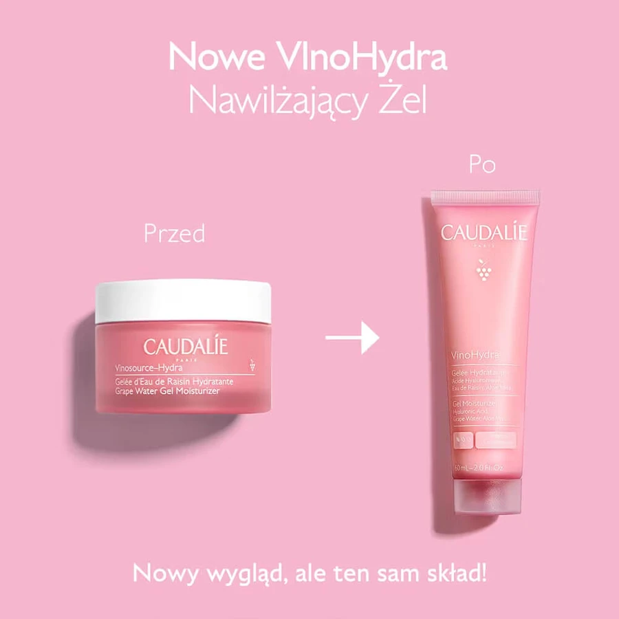 Caudalie VinoHydra, moisturizing face cream-gel, 60 ml
