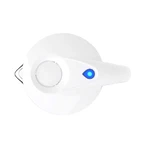 Dafi Crystal Led Glasfilterkanne, weiß, 2 l + Unimax Filter, 1 Stück