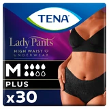 Tena Lady Pants Noir, absorberende slip, maat M, 75-105 cm, Plus, 30 stuks