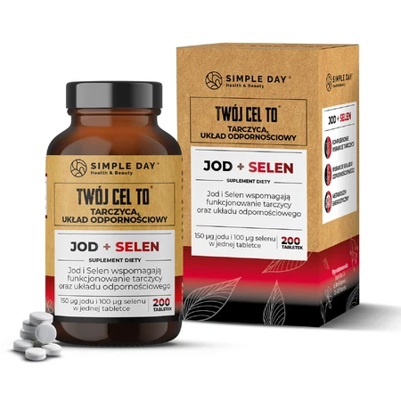 Simple Day Iodine and Selenium, 200 tablets