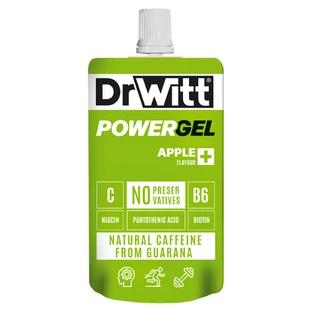 DrWitt Powergel, Energie-Gel, Apfel, 100 g