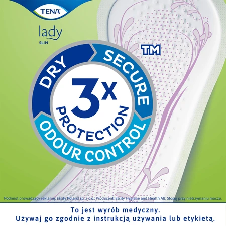 Set Tena Lady Slim, specialistisch maandverband, Mini Plus, 6 x 16 stuks