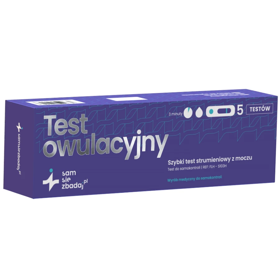 Untersuchen Sie sich selbst Ovulationstest, Urin-Schnelltest, Streaming, 5 Stück