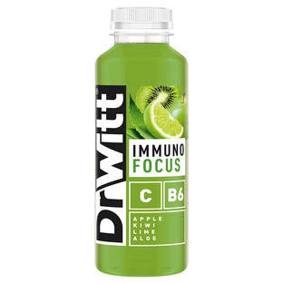 Dr Witt Immuno Focus, drank, kiwi, limoen en aloë vera, 400 ml
