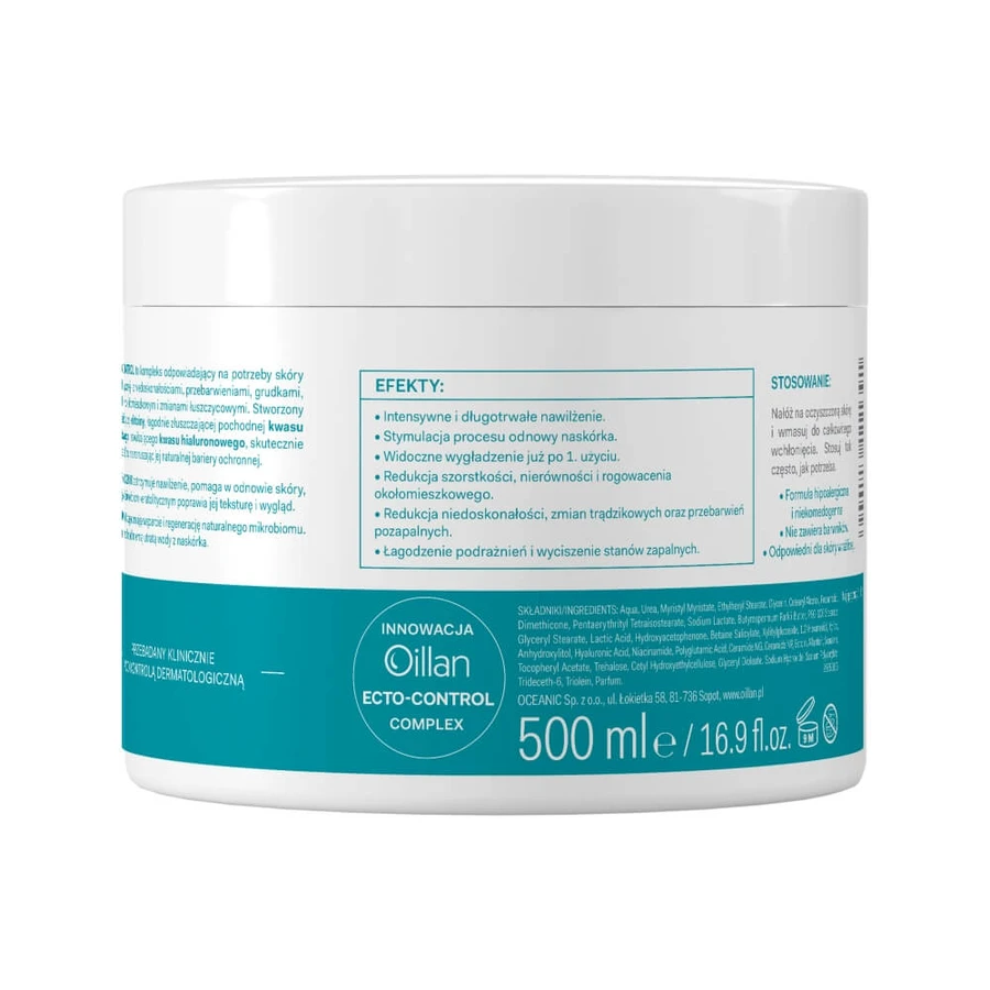Oillan Skin Control, loción corporal suavizante, 500 ml