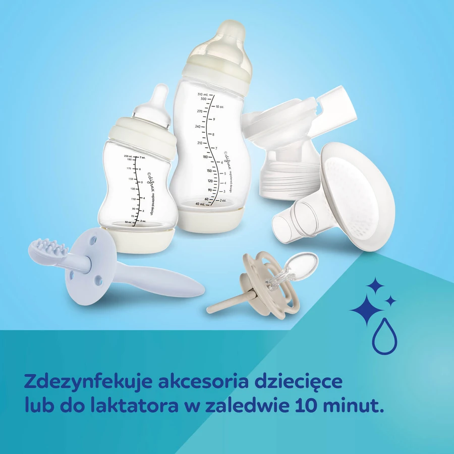 Canpol Babies, încălzitor și sterilizator 7 în 1, cu termostat și lumină, 12/218