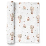 Bocioland, bamboo diaper, 75 x 75 cm, squirrels, 1 piece