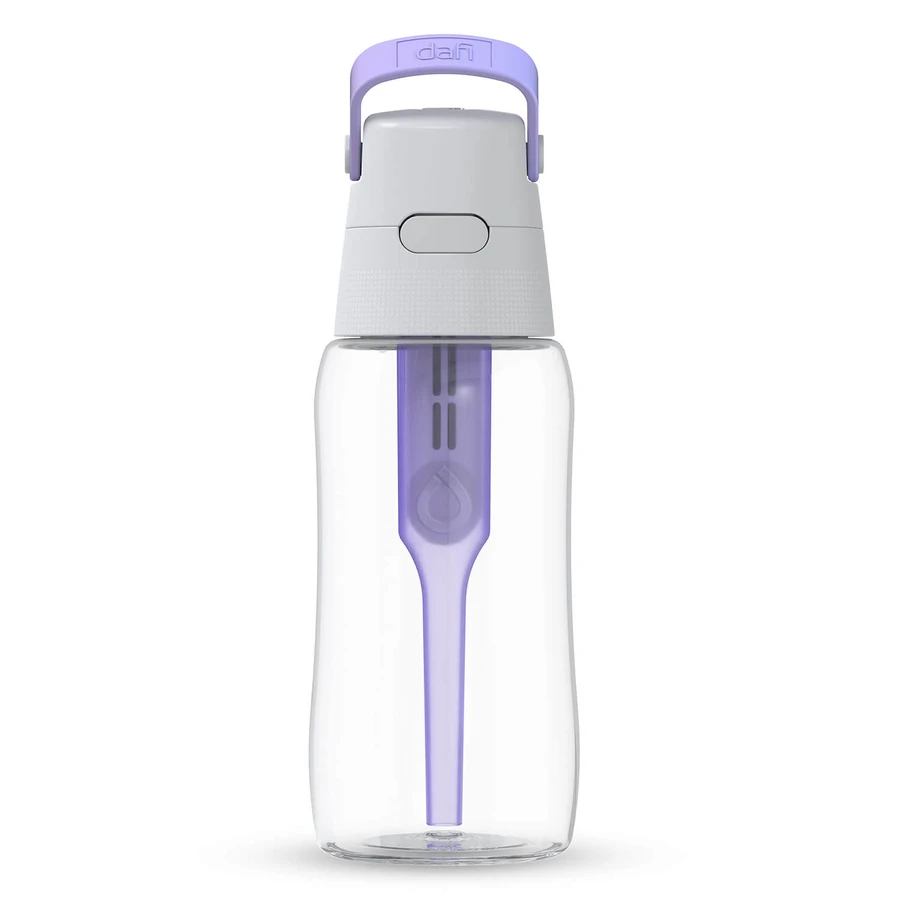 Dafi Solid, waterfilterfles, lavendel, 0,5 l + waterfilter, 1 stuk
