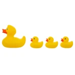 Ackuku, badspeelgoed, eendjes, 4 stuks