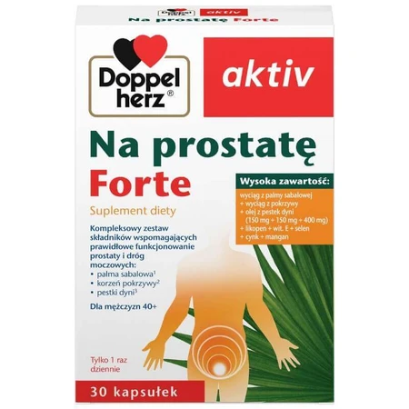 Doppelherz aktiv Na prostate Forte set, 2 x 30 capsule