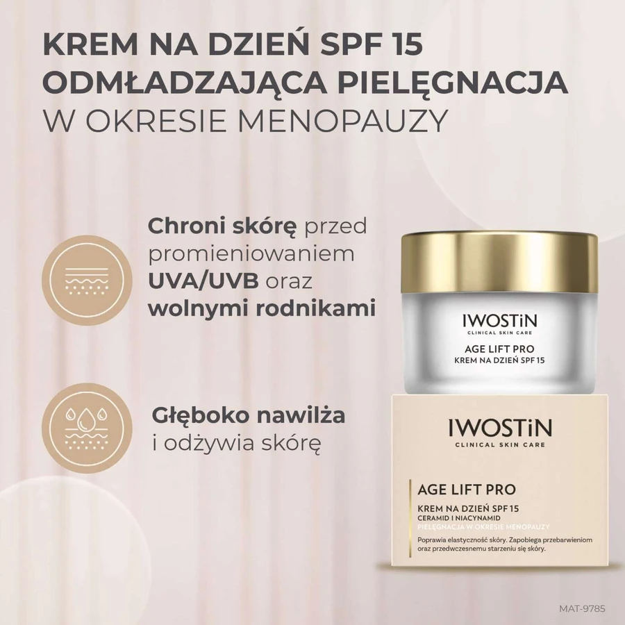 Iwostin Age Lift Pro, crème de jour, SPF 15, 50 ml