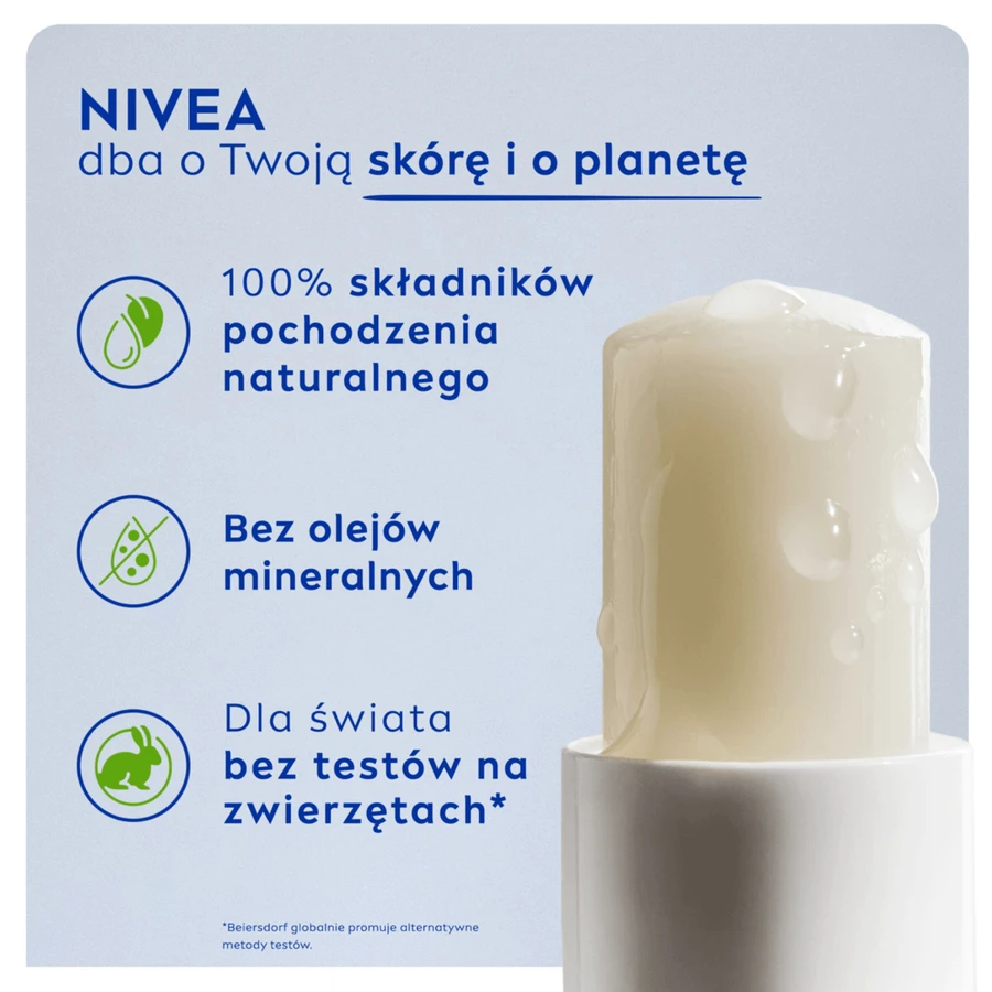 Nivea Original, pflegender Lippenstift, Duopack, 2 x 4,8 g